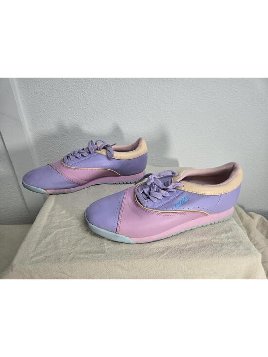 Avia Shoes - Rare VINTAGE 80s Avia Life Pastel Colorblock Sneakers Sz 9